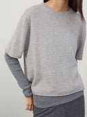 LISA YANG CILA T-SHIRT DOVE GREY