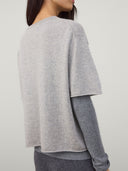 LISA YANG CILA T-SHIRT DOVE GREY