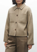 ARMA CARINE WOOL JACKET OLIVE