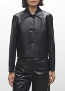 ARMA EMY LEATHER JACKET BLACK