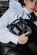 LOEWE FLAMENCO PURSE BLACK