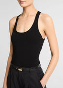 VINCE TANK TOP BLACK
