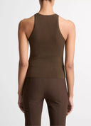VINCE TANK TOP BROWN