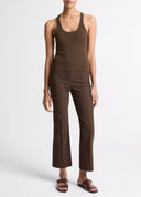 VINCE TANK TOP BROWN