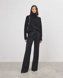 NILI LOTAN FLAVIE TROUSER WIDE LEG NAVY