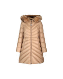 MONCLER CHANDRE LONG DOWN JACKET BEIGE