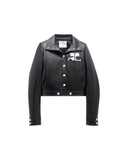 COURRÈGES REEDTION VINYL JACKET BLACK