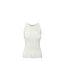 VERONICA BEARD MOULIN TANK TOP WHITE