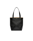 LOEWE PUZZLE FOLD TOTE BAG BLACK