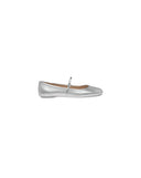 GIANVITO ROSSI CARLA BALLERINA SILVER