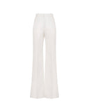 CHLOÉ WIDE LEG TROUSER WHITE