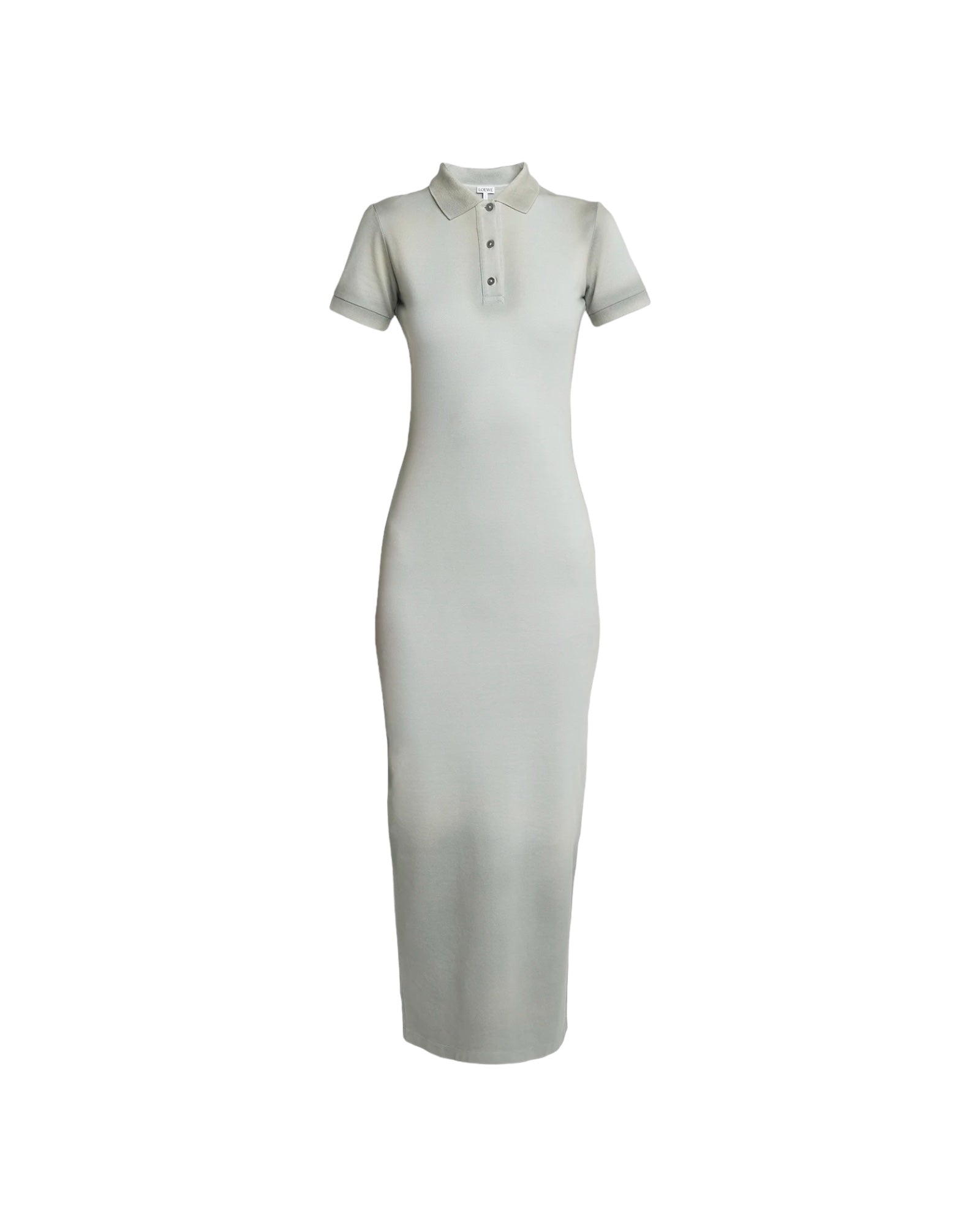 LOEWE POLO DRESS COLD GREY