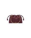 LOEWE FLAMENCO PURSE BURGUNDY
