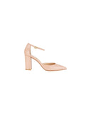 GIANVITO ROSSI PIPER ANKLET PUMP PEACH 8,5CM