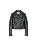 COURRÈGES VINYL TRUCKER JACKET BLACK