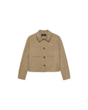ARMA CARINE WOOL JACKET OLIVE