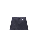 COURRÈGES REEDITON VINYL SKIRT NAVY