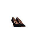 GIANVITO ROSSI ROBBIE SUEDE PUMP 8,5CM BLACK