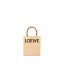 LOEWE A5 LOGO TOTE BAG RAFFIA