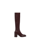 COURRÈGES REEDITION VINYL BOOTS BURGUNDY