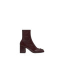 COURRÈGES REEDITION ANKLE BOOTS BURGUNDY