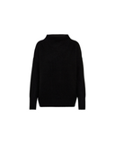 VINCE BOXY TURTLENECK BLACK