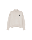ISABEL MARANT ÉTOILE NASHA LOGO PULL GREY