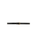 AMI PARIS PARIS BELT 2.5CM BLACK/GOLD