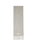 JACQUEMUS THE CARRO SCARF GREY