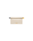 JACQUEMUS LE ROND CARRÉ CLUTCH  IVORY
