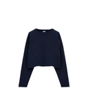 LOEWE CROPPED ANAGRAM PULL BLUE