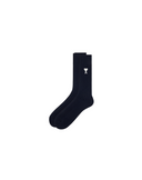 AMI PARIS ADC SOCKS NAVY BLUE