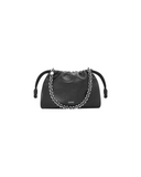LOEWE FLAMENCO PURSE DEERSKIN BLACK