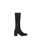 COURRÈGES REEDITION LEATHER BOOTS BLACK