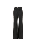 VICTORIA BECKHAM ALINA LEATHER TROUSER BLACK