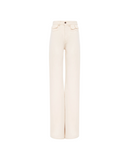 CHLOÉ WIDE LEG DENIM ECRU