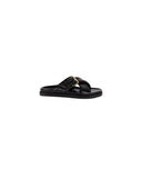 BARBARA BUI SLIDES LEATHER BLACK