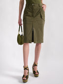 BARBARA BUI CARGO SKIRT GREEN