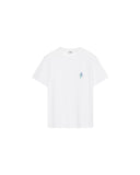 LOEWE FLORAL ANAGRAM T-SHIRT RELAXED FIT WHITE