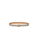 LOEWE ROUNDED BELT 3CM CLAY