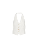 VERONICA BEARD ARABELLA GILET DOVE