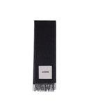 JACQUEMUS SCARF ROND CARRÉ BLACK