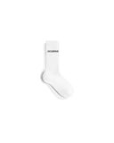 JACQUEMUS LOGO SOCKS WHITE