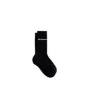 JACQUEMUS LOGO SOCKS BLACK