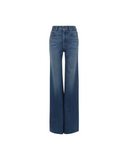 CHLOÉ HIGH RISE FLARE DENIM HAZY BLUE