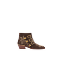 CHLOÉ SUSANNA ANKLE BOOTS CHOCOLATE BROWN