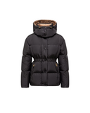 MONCLER AGNEUX SHORT DOWN JACKET BLACK
