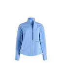 PATOU SCARF COLAR BLOUSE ASCOT STRIPED