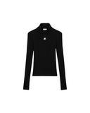 COURRÈGES REEDITION RIB KNIT BLACK