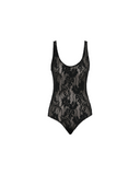 ZIMMERMANN  LACE SCOOP BODYSUIT BLACK